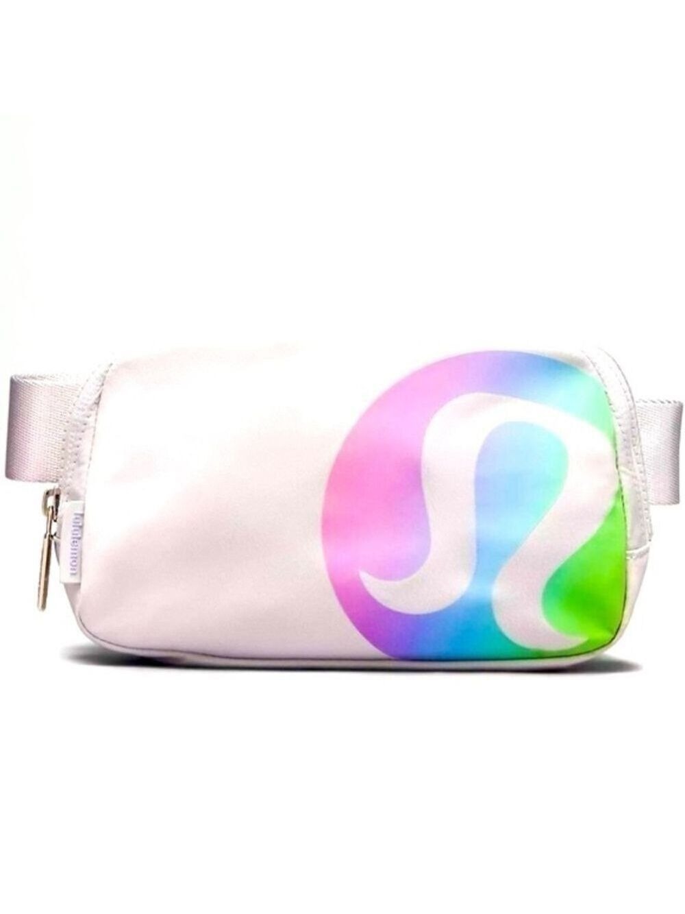NWT Limited Edition Lululemon 1L Everywhere Belt Bag Silver Logo tenniscore - Picture 3 of 6